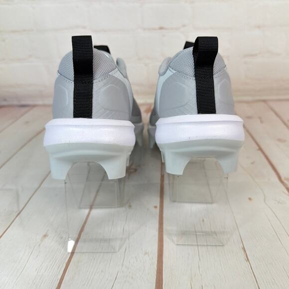 Nike Force Trout 9 Pro MCS Grey/White Baseball Cleats Size 4Y (FZ0916-002) - Picture 8 of 10